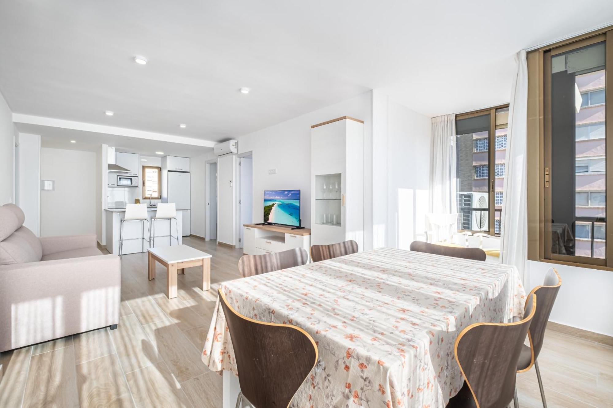 בנידורם Las Antillas 7-B Apartment Levante Beach מראה חיצוני תמונה